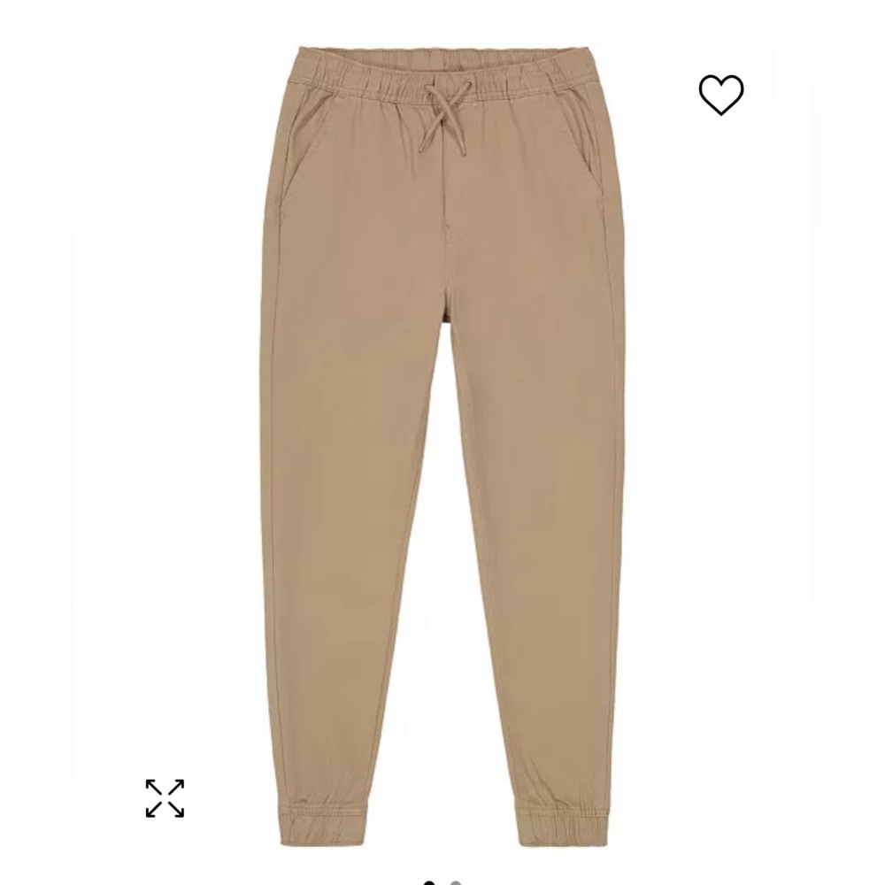 NWT Boys 14/16 Husky Nautica khaki joggers